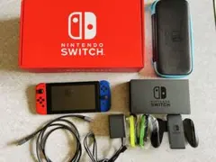 Nintendo Switch 本体一式 外箱付き ケース有り