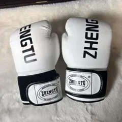 ZHENGTU ボクシンググローブ 10oz ホワイト - メルカリ