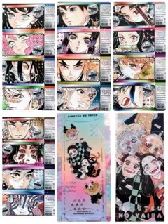最強ジャンプ2025年9月号 鬼滅の刃チケット風ステッカー 上弦集結本