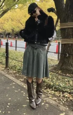 SHAGGIE シャギーファーブルゾンジャケット ファーコートのサムネイル