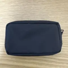 無印良品 ナイロン　コンパクト　ポーチ ブラック