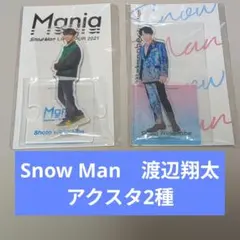 《週末限定値下げ中》SnowMan 渡辺翔太 アクスタ2種 新品未開封