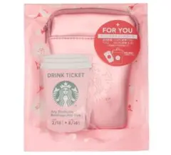 スタバ SAKURA2026スターバックスミニポーチギフトピンク