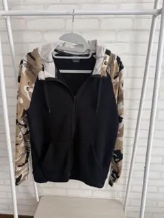 希少　美品Nike Dri-FIT フルジップパーカー カモフラ