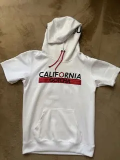 GOTCHA 半袖パーカー　ホワイト