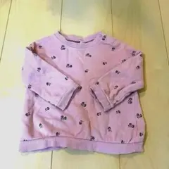 トレーナー 長袖 70～80cm 花柄 西松屋