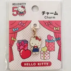 ハローキティ 50周年記念チャーム