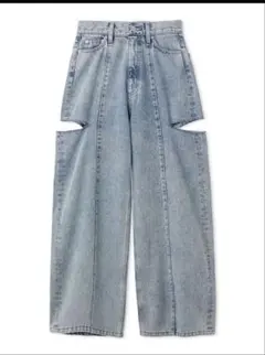 FRAY I.D カットアウトデニムパンツのサムネイル