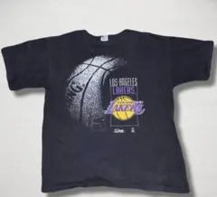 90s USA製 SALEM レイカーズ プリントT シングルステッチXL