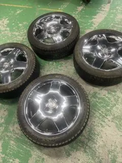 8072153)美品レクサスLS430純正アルミホイール30225/45ZR18 - メルカリ