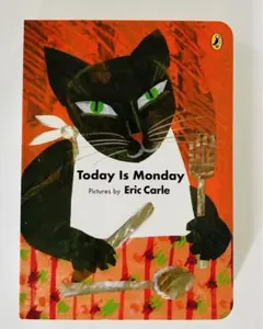 英語・絵本 エリック・カール_Today is Monday ボードブック