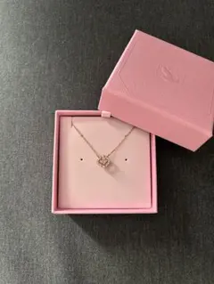 SWAROVSKI スワロフスキー ネックレス ピンクゴールド