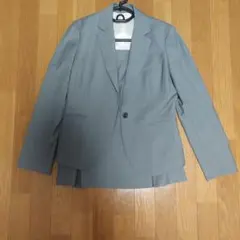 TRUDEA グレー スカートスーツ ウォッシャブル