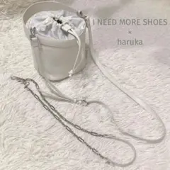未使用】I NEED MORE SHOES × haruka コラボバッグ - メルカリ