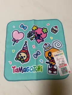 【新品未使用タグ付き】 たまごっち ハンカチ
