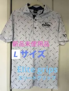 elite gripsエリート　グリップメンズ　シャツ　サイズM３点セット花刺繍 2025年最新】エリートグリップ ポロシャツの人気アイテム - メルカリ