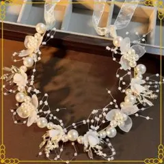 ヘアーアクセサリー 髪飾り パール 花 フォーマル 卒園式 発表会 入学式 上品