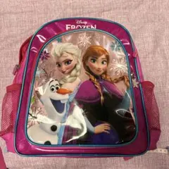 アナ雪フィギュア オラフリュックセット アナと雪の女王 2 アナ＆エルサ＆オラフ リュック ピンク - ディズニー