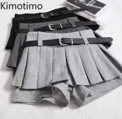 プリーツスカート 2個セット ベルト付き