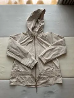 【美品】WOOLRICH ウールリッチ　フード付ブルゾン ベージュ　M