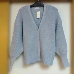 earth music&ecology　キラキラVネックカーディガン　サイズF
