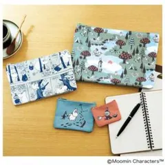 ❤MOOMIN フラットポーチセット4種類❤