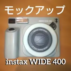 FUJIFILM instax WIDE 400 モックアップのサムネイル