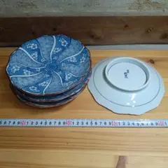 有田焼 美染窯 染付 輪花皿 銘々皿 15枚セット 和食器 - メルカリ
