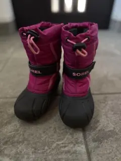 SOREL ピンク ブーツ 防水性　16.0cm