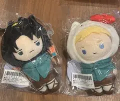 進撃の巨人 サンリオ　むにゅぐるみマスコット