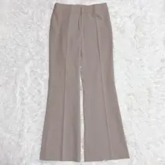 ロートレアモン スラックスパンツ ロング丈 (2) ベージュ ストレッチ 日本製