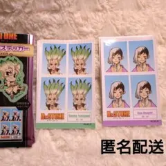 ドクターストーン 証明写真風ステッカー 千空 あさぎりゲン