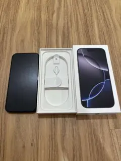 iPhone 16Pro 128GB ブラックチタニウム　バッテリー残量95%