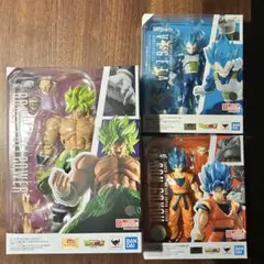 値下げ可 ドラゴンボール SH フィギュアアーツ 悟空　ベジータ　ブロリー　超