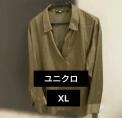 中古ユニクロ　レディースＸＬ　ブラウス