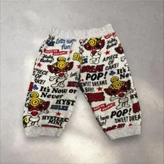ヒステリックミニ　総柄　スウェットパンツ　90のサムネイル