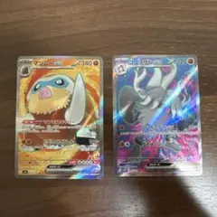 ゆ*ー様 マンムーEX & ヨノワールEX コンビネーションカード