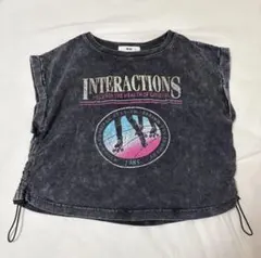 WEGO ノースリーブ Tシャツ ブラック
