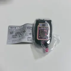 산리오 가챠 ガラケー風ミラーチャーム ハローキティ 小悪魔デザイン
