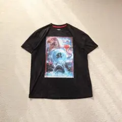 ゆ*き様 海外古着 MOVIE プリントTシャツ ブラック 黒 XL