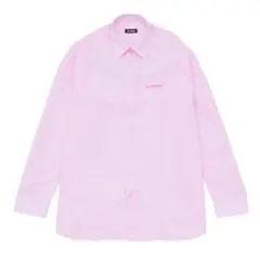 美品　RAF SIMONS ビッグシャツ ピンク 212-M293Bのサムネイル