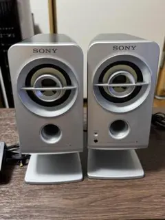 SONY アクティブスピーカー SRS-A212PC 本体　シルバーのサムネイル