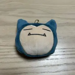 ポケモン カビゴン フェイス マスコット キーホルダー ぬいぐるみ（タグ無し）