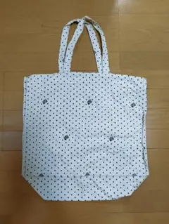 BONTON 星柄トートバッグ 水色　グレイッシュブルーのサムネイル