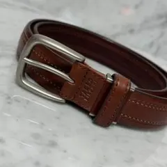 TAKEO KIKUCHI タケオキクチ ベルト 本革 レザー ブラウン