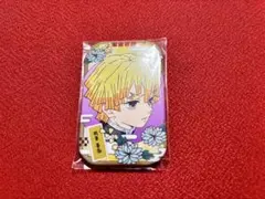 鬼滅の刃【⭐️2021年ジャンプショップ限定】原作絵 絵札缶バッジ 我妻
