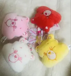 ケアベア　マスコットキーホルダー　セット