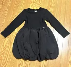 【美品】petit main バルーンワンピース 100