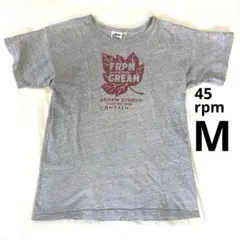 【c39】45R フォーティファイブアール Tシャツ サイズ2 グレーのサムネイル