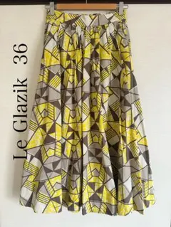 Le Glazik ルグラジック　バティック柄スカート　36のサムネイル